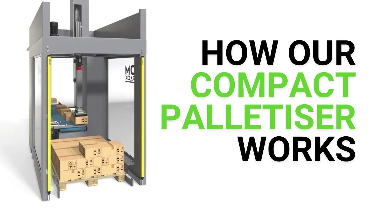 Compact Palletising Machine in Action (TRON) | Advanced Dynamics