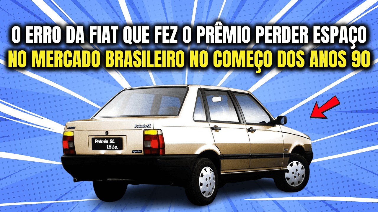 Fiat Prêmio - quando a Fiat tentou fazer um sedã elegante e barato — e quase conseguiu