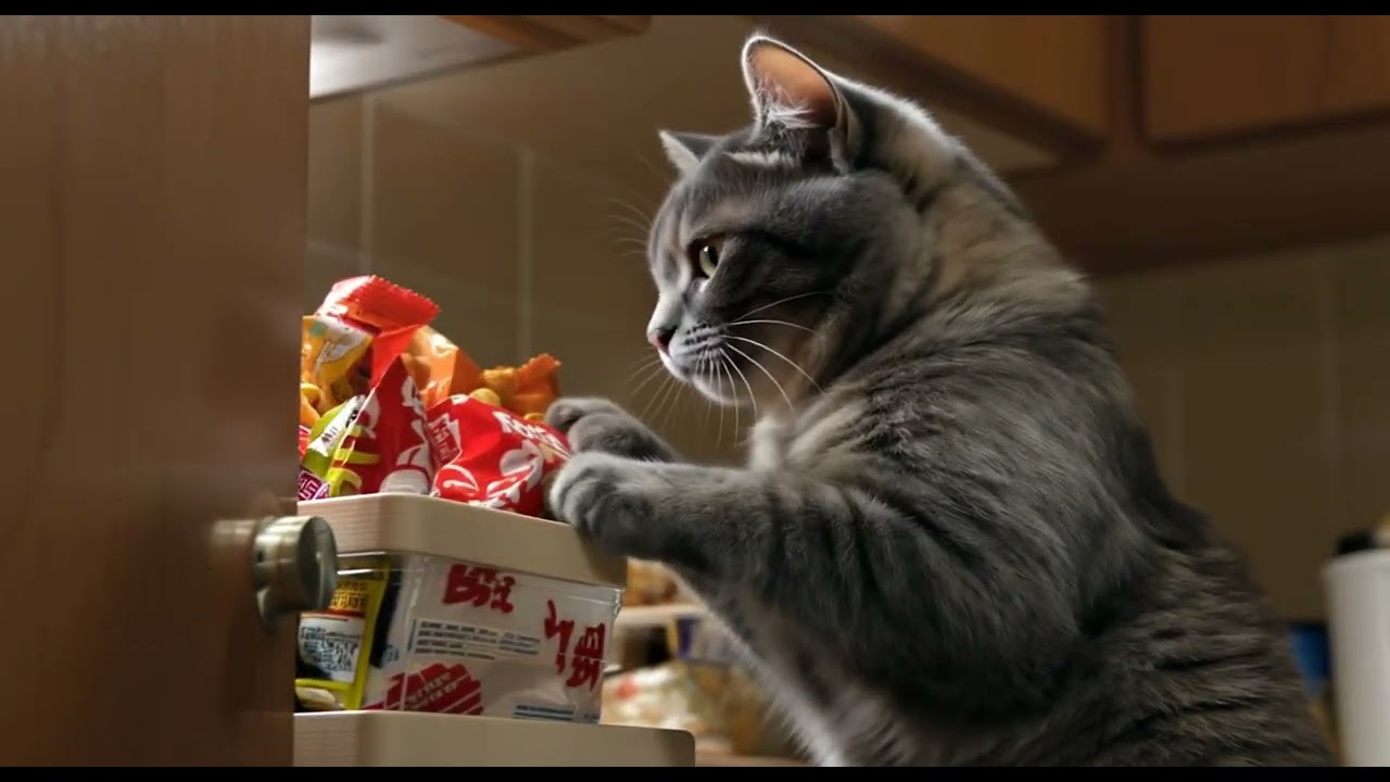 A cat gives a webinar on how to take over the world in 5 steps