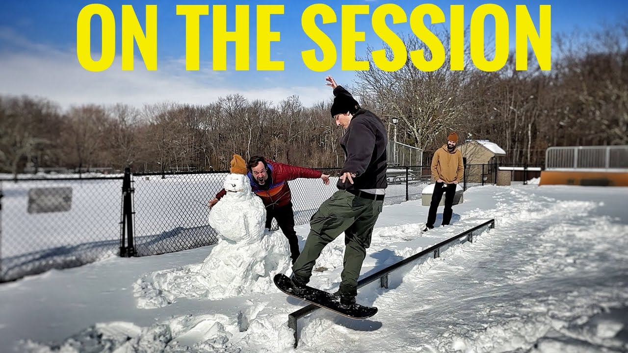 SNOWSKATE & MINI RAMP | ON THE SESSION