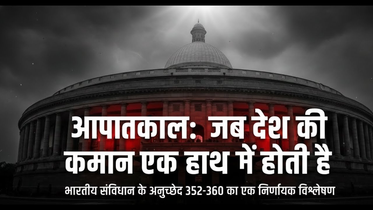 आपातकाल: Constitution का सबसे ताक़तवर प्रावधान | Emergency in India | Articles 352, 356 & 360