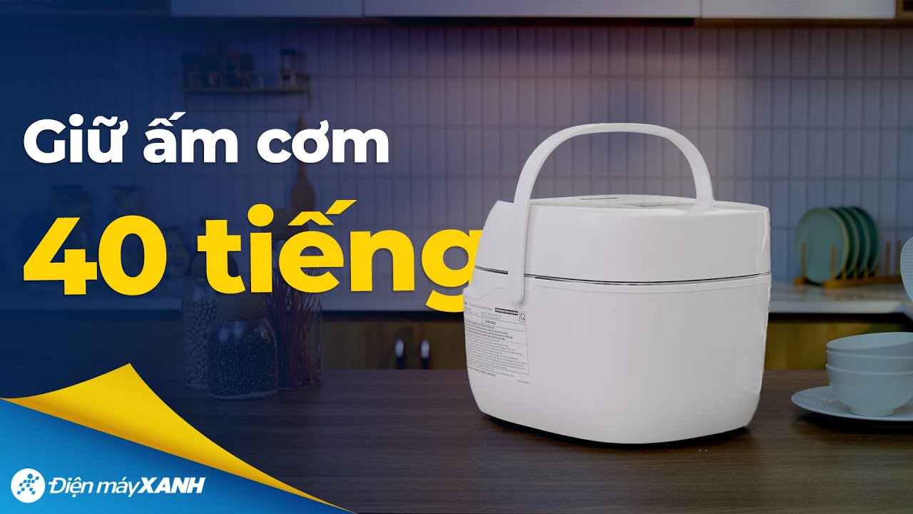 NỒI CƠM CAO TẦN ÁP SUẤT kết hợp đến 3 công nghệ nấu, giữ ấm cơm 40 tiếng