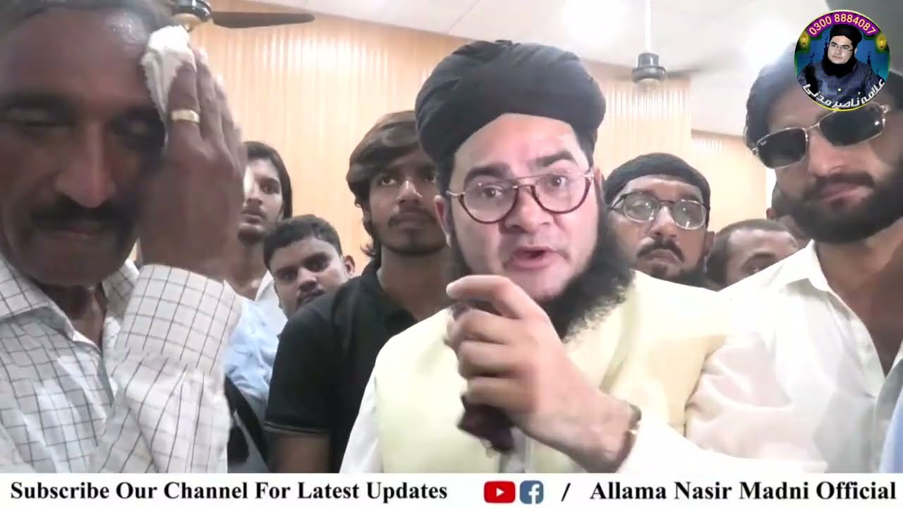 Jaranwala Waqia Allama Nasir Madni Christan Bradri Ke Pas Pounch Gy