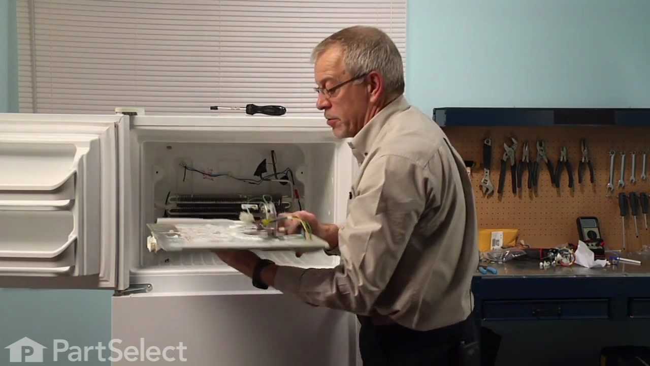 Refrigerator Repair- Replacing the Evaporator Fan Motor Kit (Frigidaire Part # 5303918549)