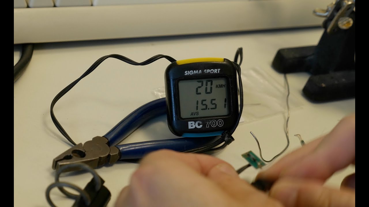 Sigma Sport Bike Computer Reed Switch sensor repair!