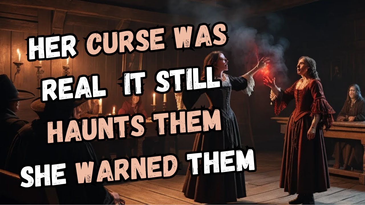 The Witch Trial That Ended in a Real-Life Curse 🕯️⚡She Was Found Guilty&hellip; and Cursed the Town 😨