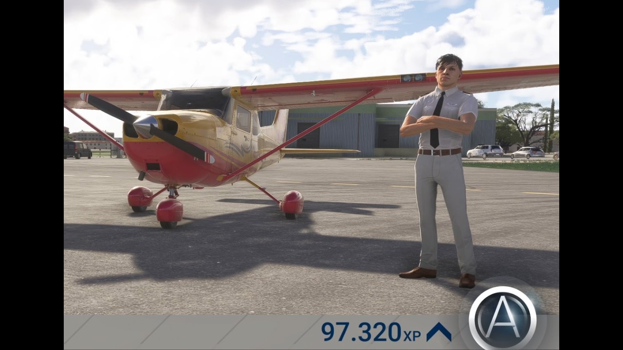MSFS 2024 Career - Trial Skydiving Flight