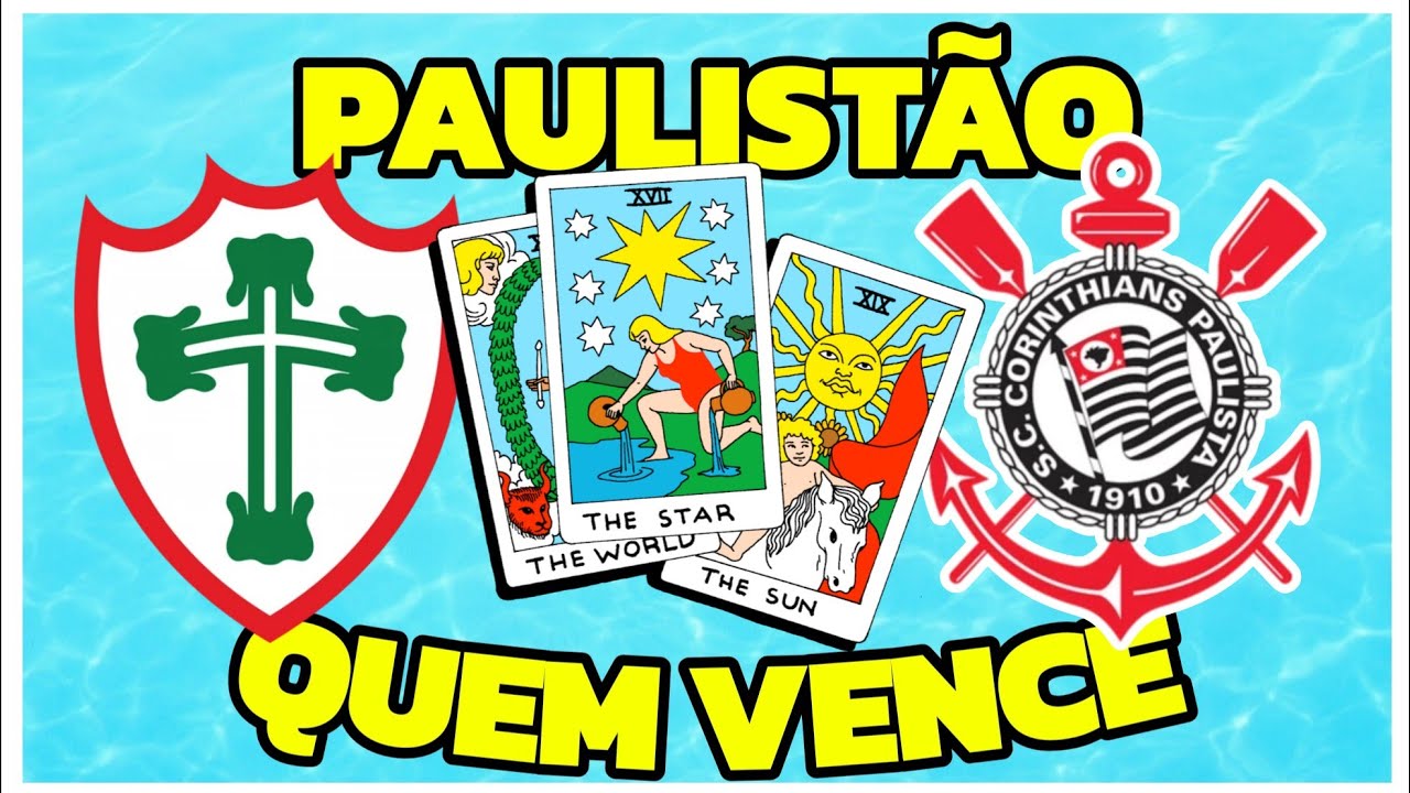 PORTUGUESA X CORINTHIANS CAMPEONATO PAULISTA - TAROT REVELOU QUEM VENCE🔮