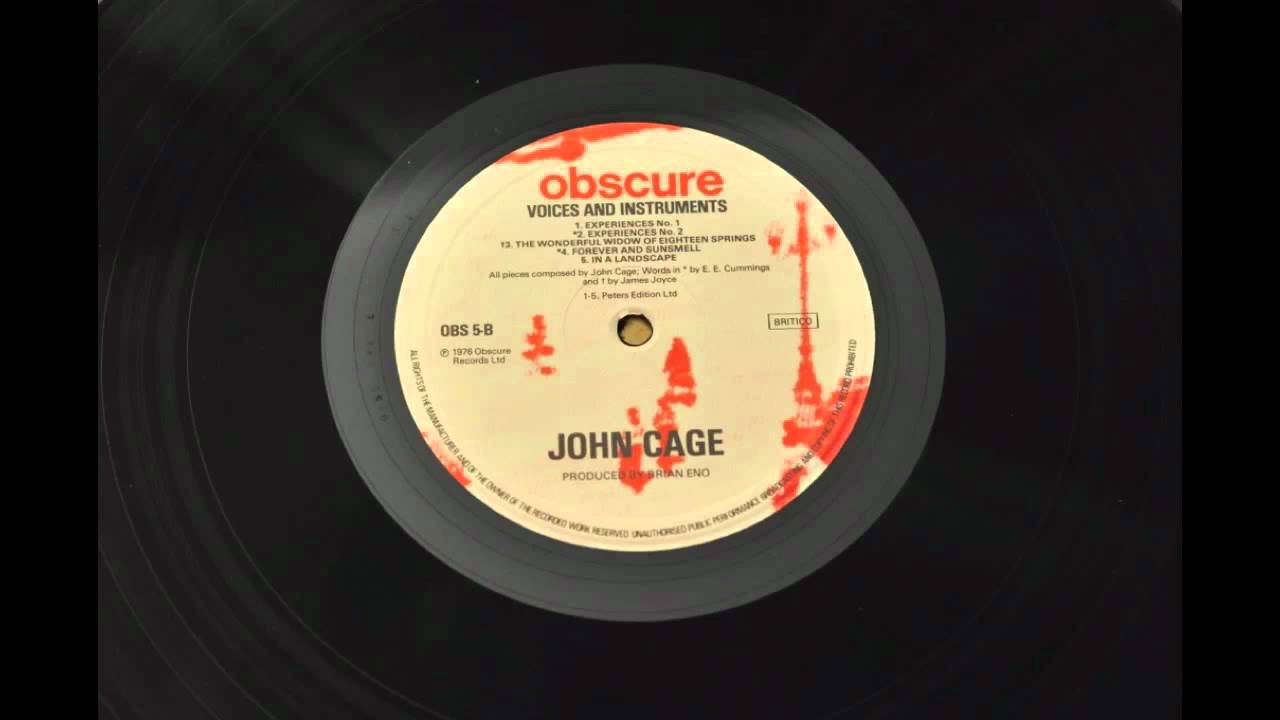 John Cage - Experiences No. 1 & 2