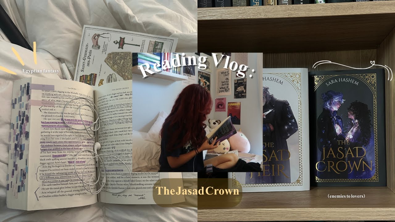 Reading vlog: The Jasad Crown