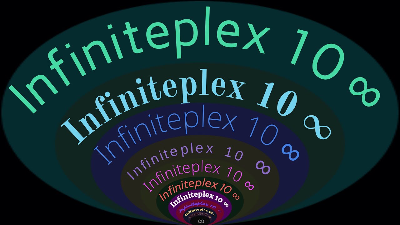 0 to 1 Infiniteplex 10 ∞ with Sound Effects - Fish Eye Themed