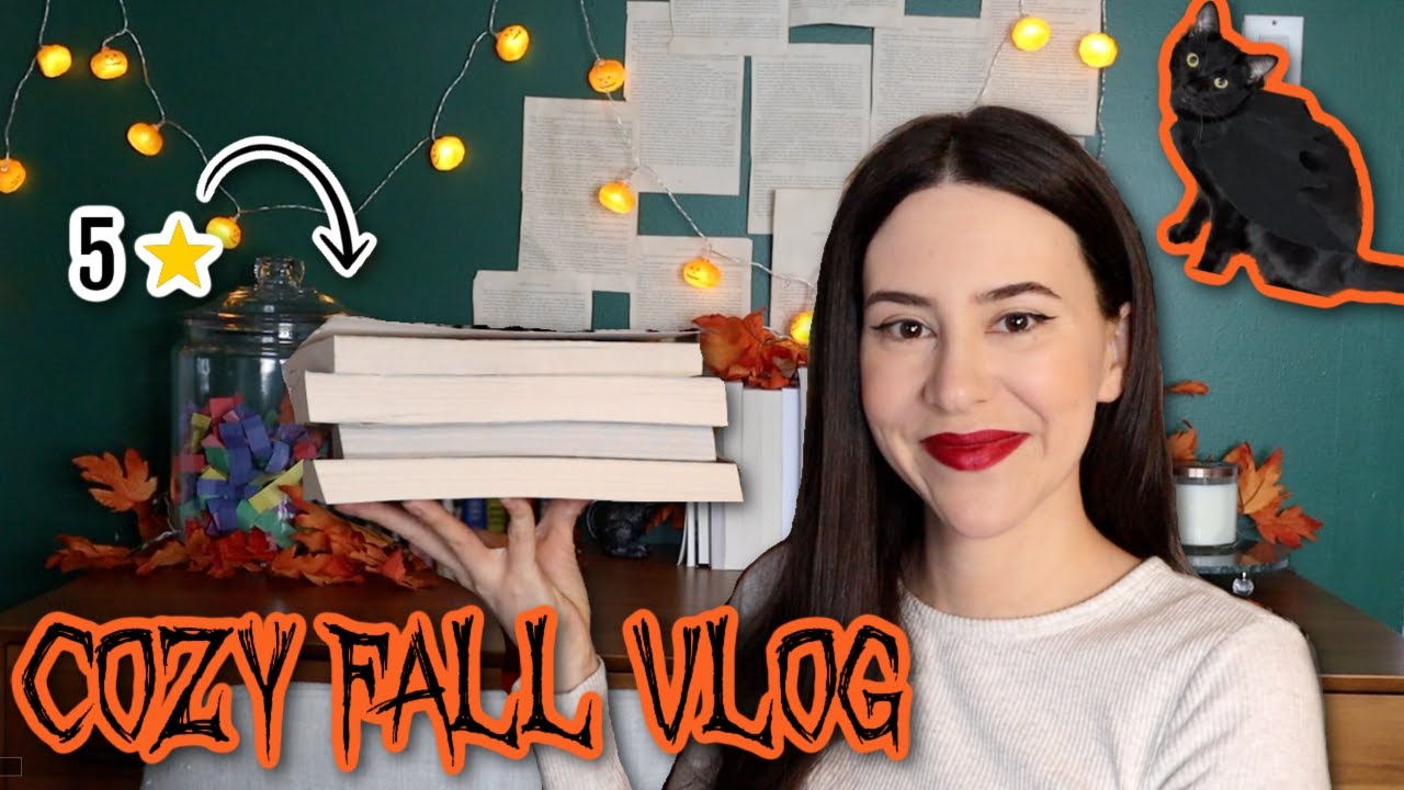 Trying popular authors for the first time! || Fall Reading Vlog 2023