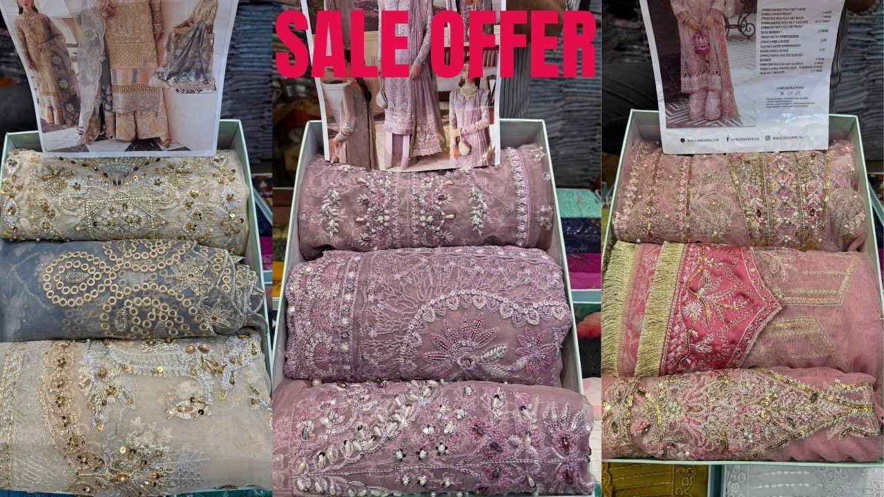 BRAND CHANTELLE BAROQUE NEW ARRIVAL HAND EMBALISHMENT AND SUPER DUPER SALE OFFER #dress #virelvideo 