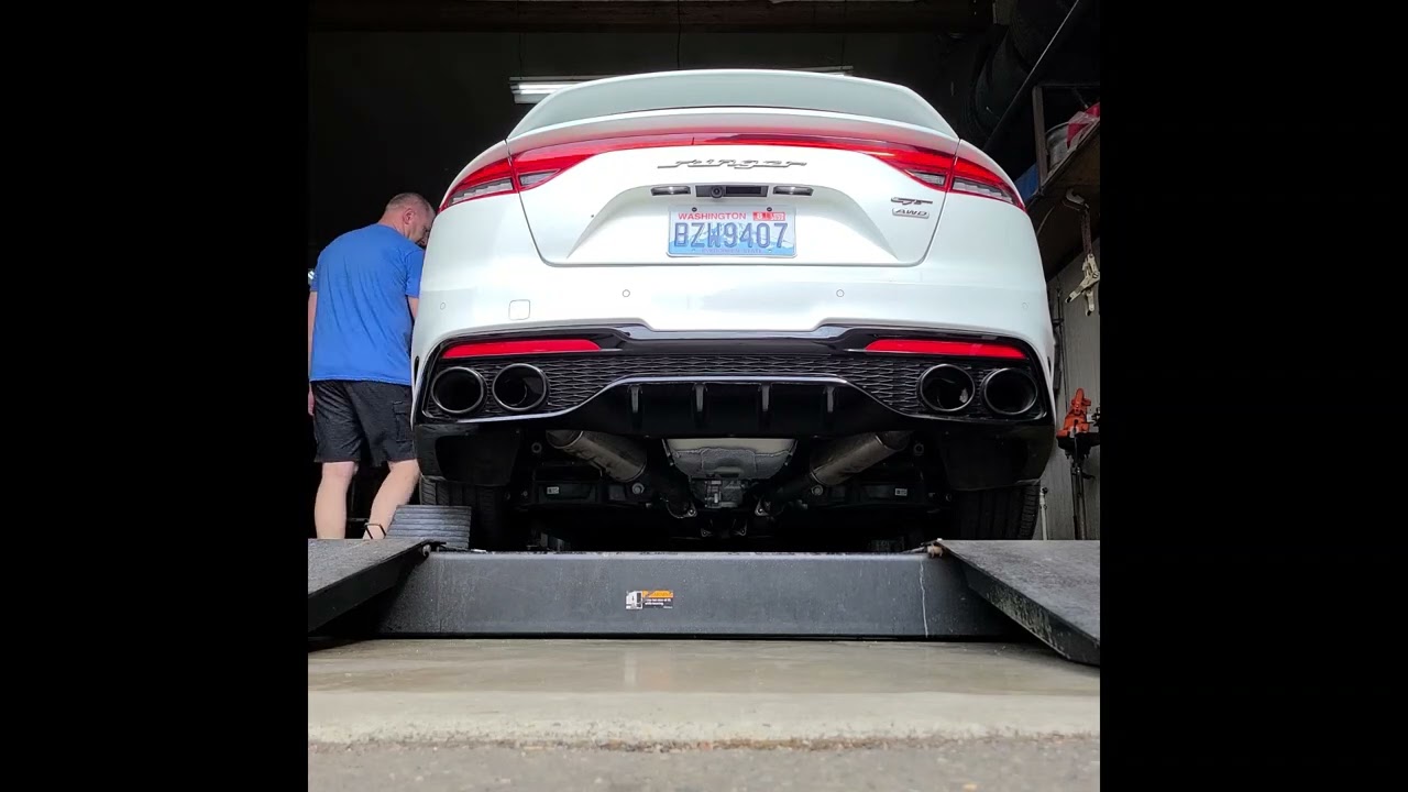2022 Stinger Exhaust Comparison