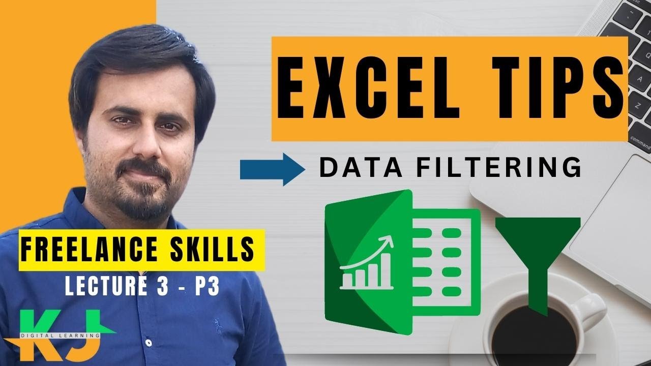 How to use #Data #Filtering in #Excel Effectively? | Google Docs | KJ Digital Learning
