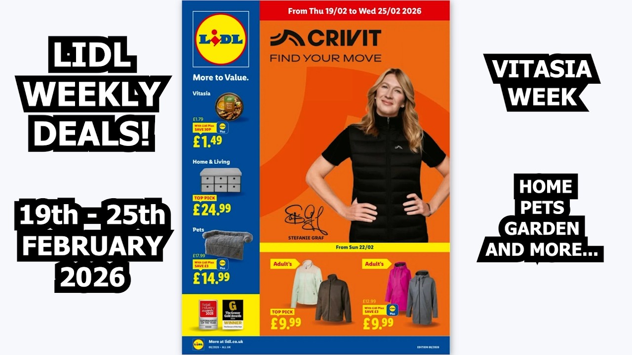 Lidl Weekly Deals 19th - 25th February 2026 Vitasia Week