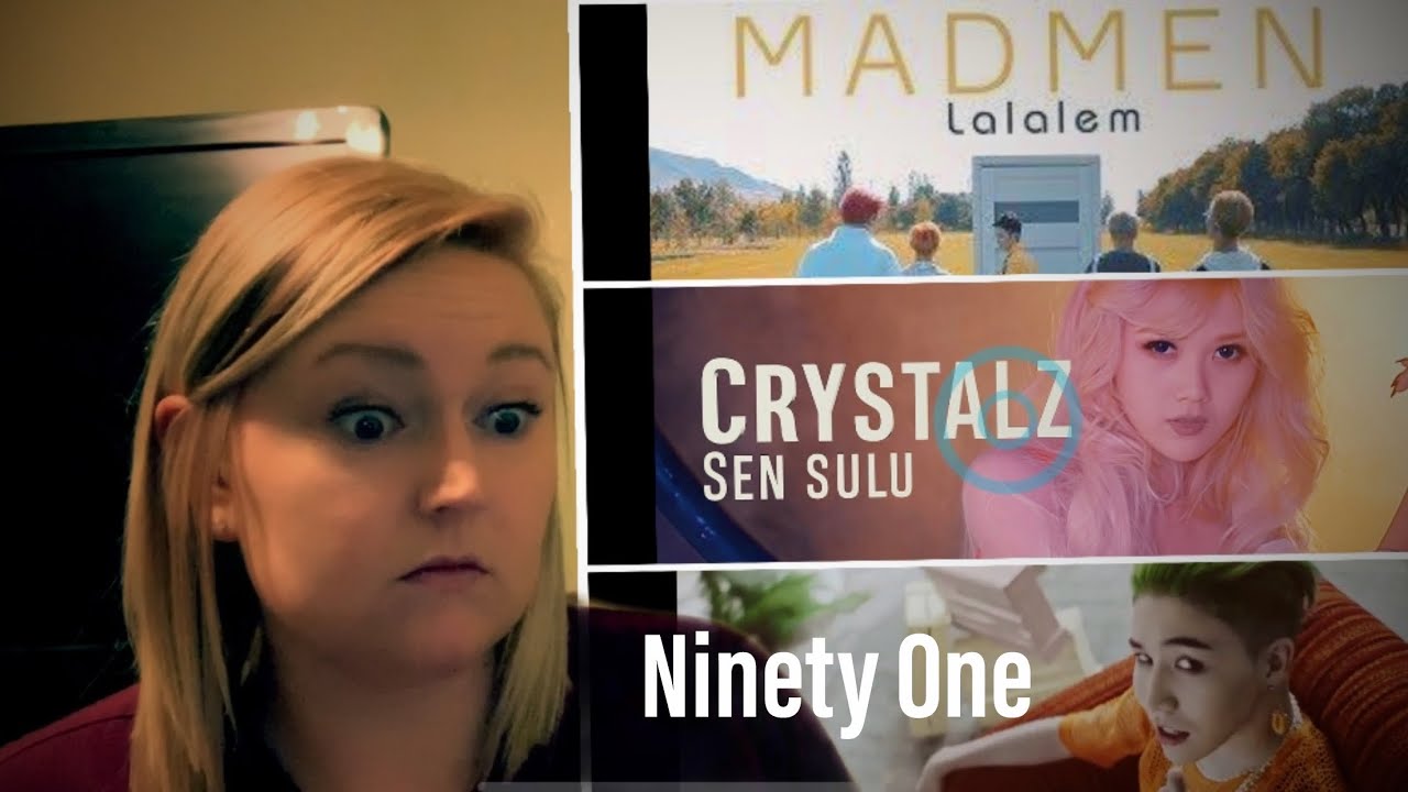 Triple QPOP REACTION - Ninety one ‘Bayau’ MV / Crystalz ‘Sen sulu’ MV & Mad Men ‘Lalalem’ MV