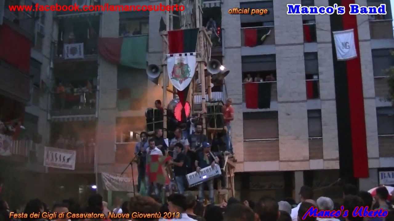 Manco's band - GIGLIO SPOGLIATO NUOVA GIOVENTU' - Minieri, Cozzolino e Imperioso - Casavatore 2013