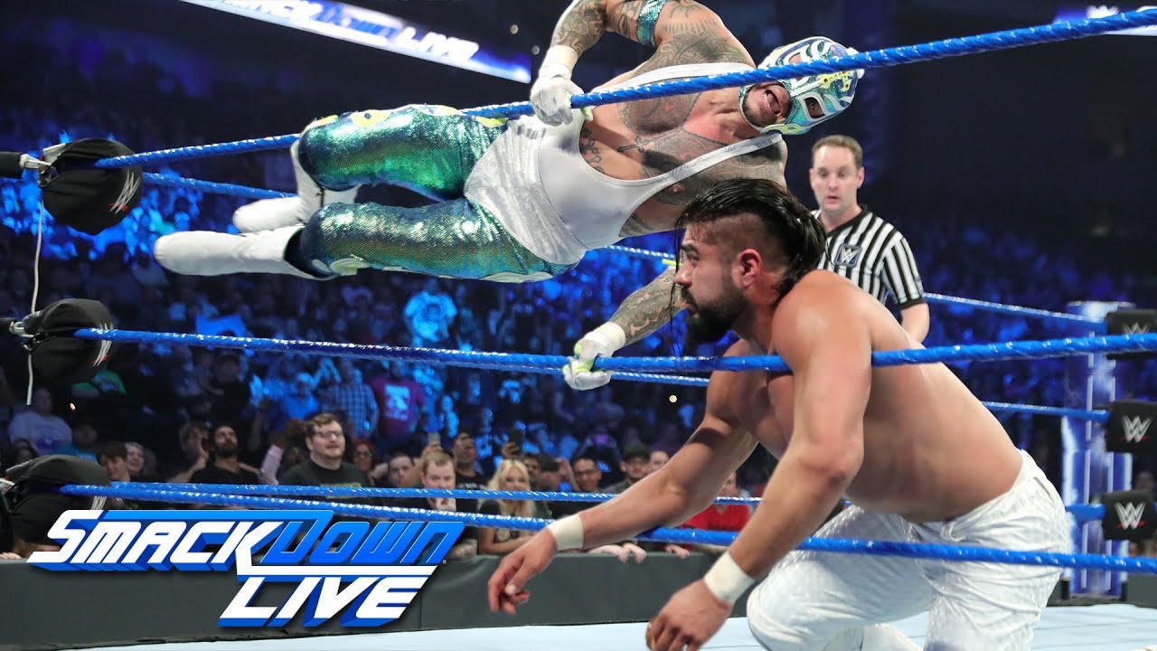 Rey Mysterio & Mustafa Ali vs. Samoa Joe & Andrade 
