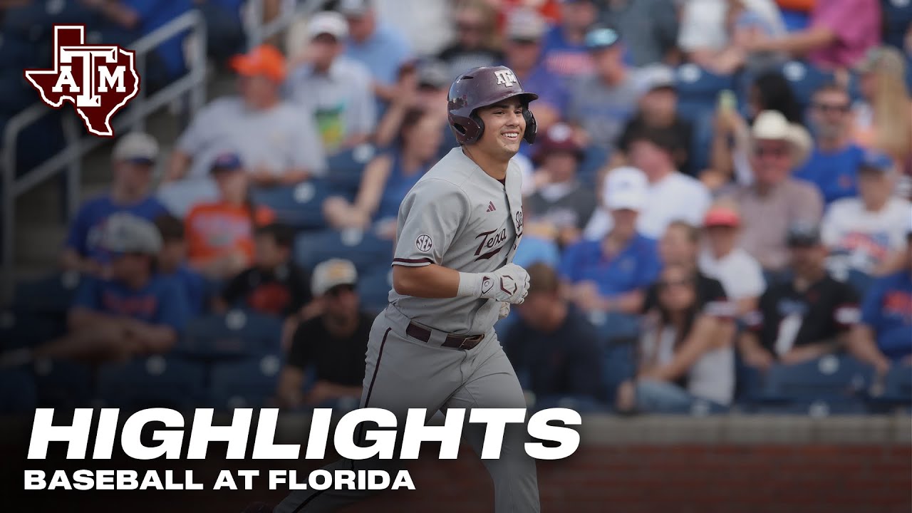 Baseball Highlights: A&M 8, Florida 4