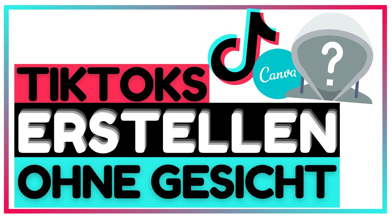 TIKTOKS ERSTELLEN (ANIMIERTE INFOGRAFIKEN & BILDER) | TikTok Videos OHNE SICH ZU ZEIGEN (Canva)