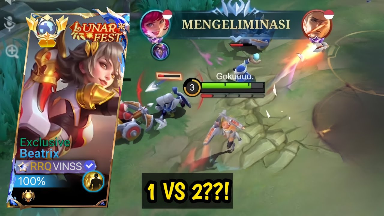 Tutor Tipis Lawan Natan Dianya DiGB! Beatrix Mandiri Menyala Banget!
