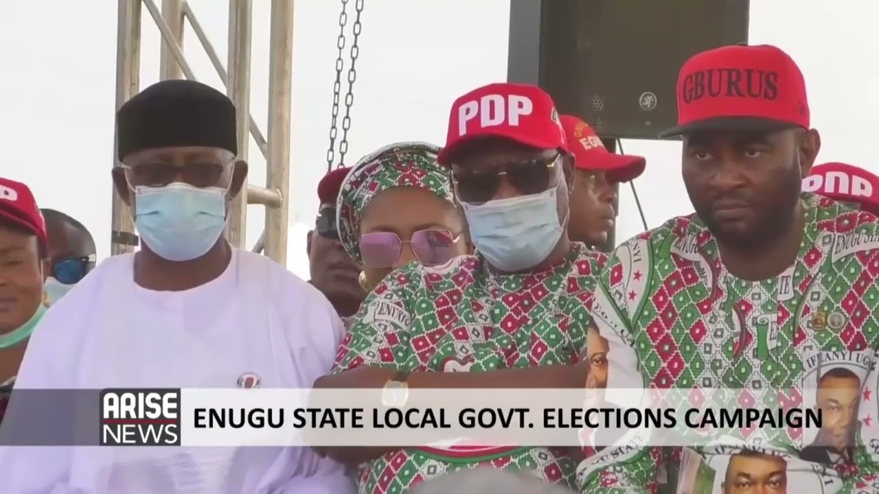 ENUGU STATE LOCAL GOVT  ELECTIONS CAMPAIGN -ARISE NEWS REPORT