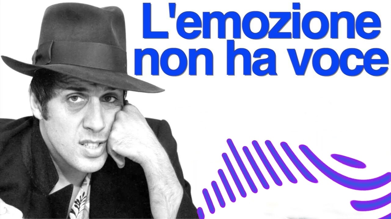 Adriano Celentano - L'EMOZIONE NON HA VOCE ( REMIX )