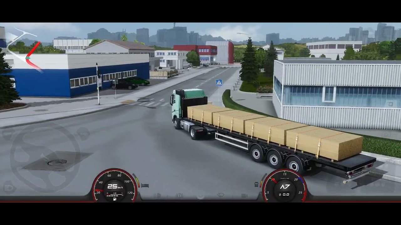 Truck driving new City realistic game 🎮