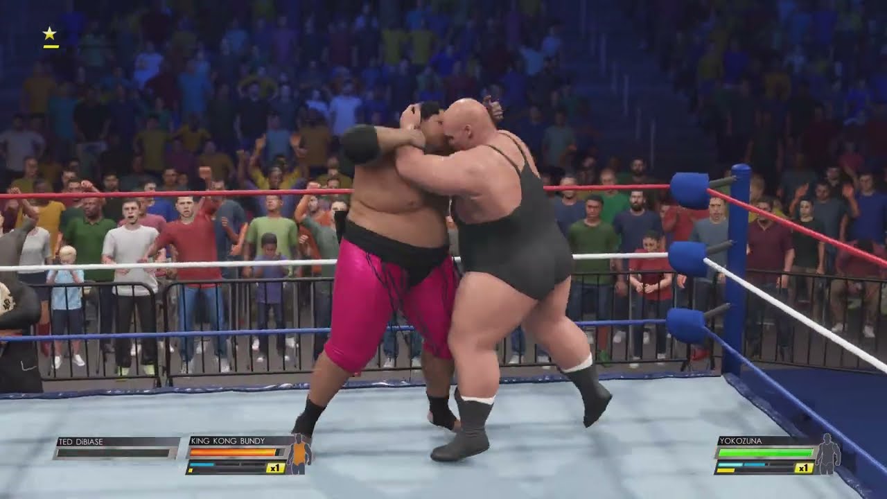WWE 2K22 King Kong Bundy VS Yokozuna World Championship