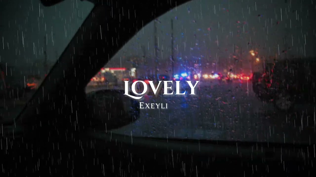 lovely - billie eilish ft. khalid (speed up + rain) ambulance