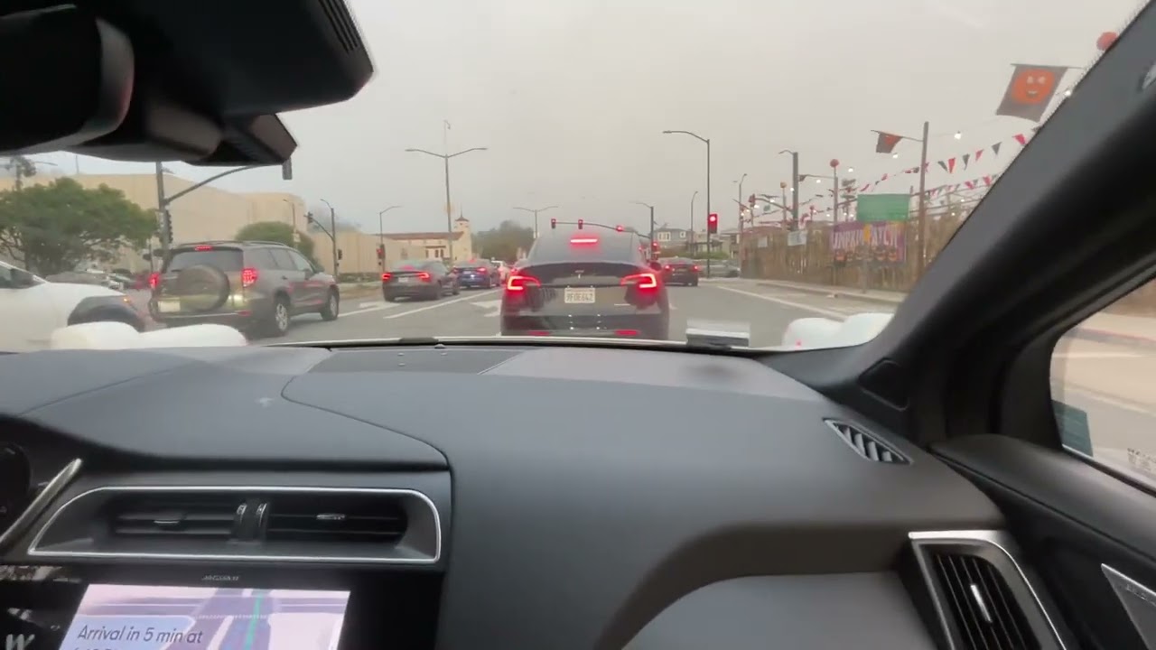 First ride in a Waymo autonomous car (Jaguar iPace)