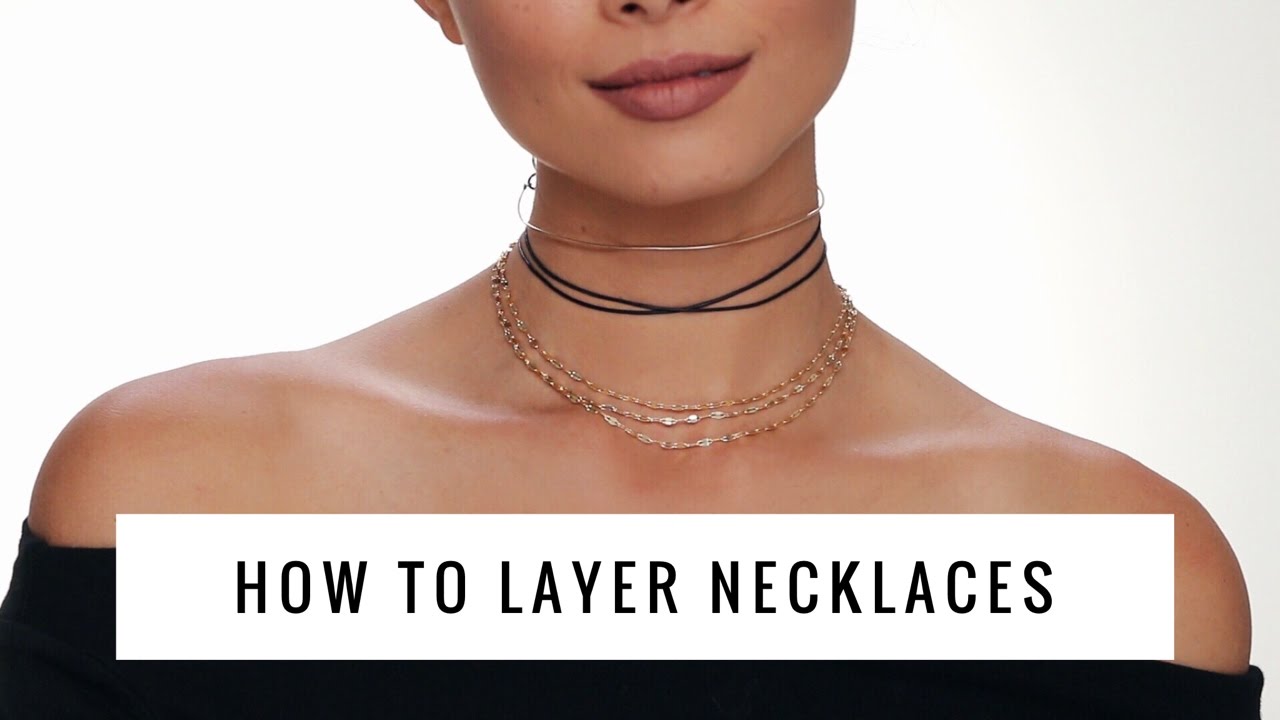 How To Layer Necklaces || Aja Dang