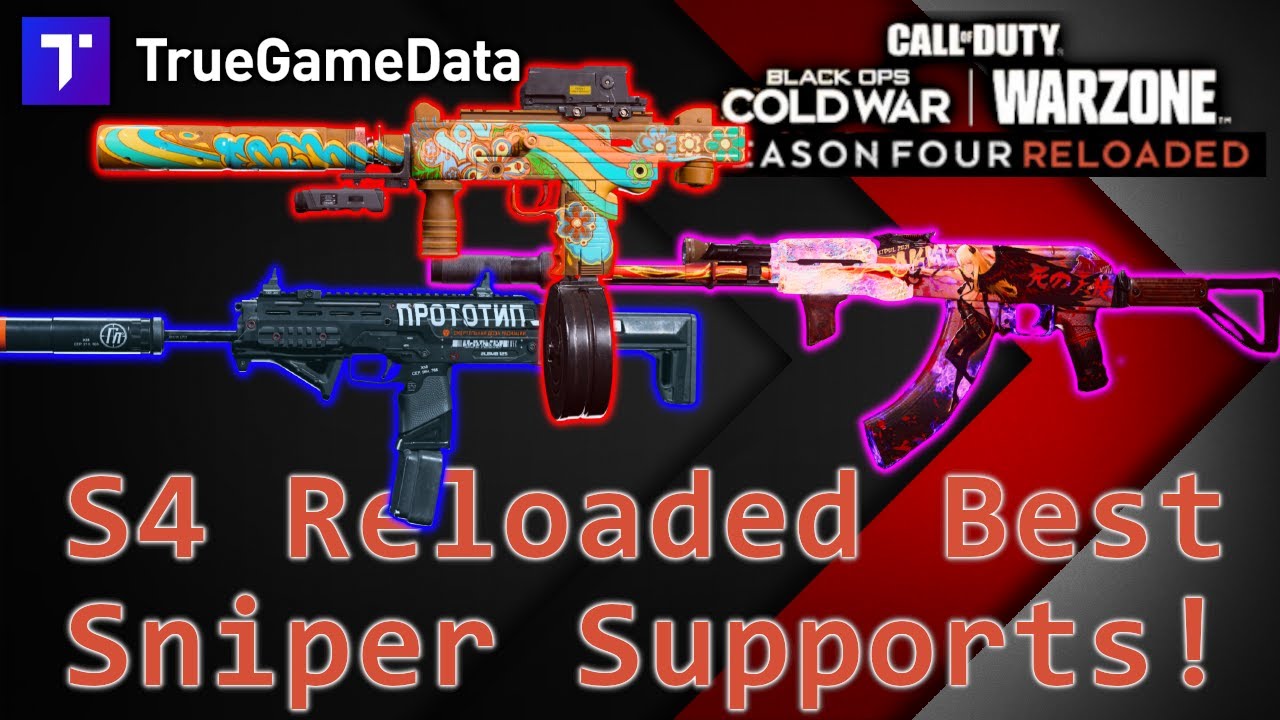 S4 Reloaded BEST SNIPER SUPPORTS + RECOMMENDED BUILDS!