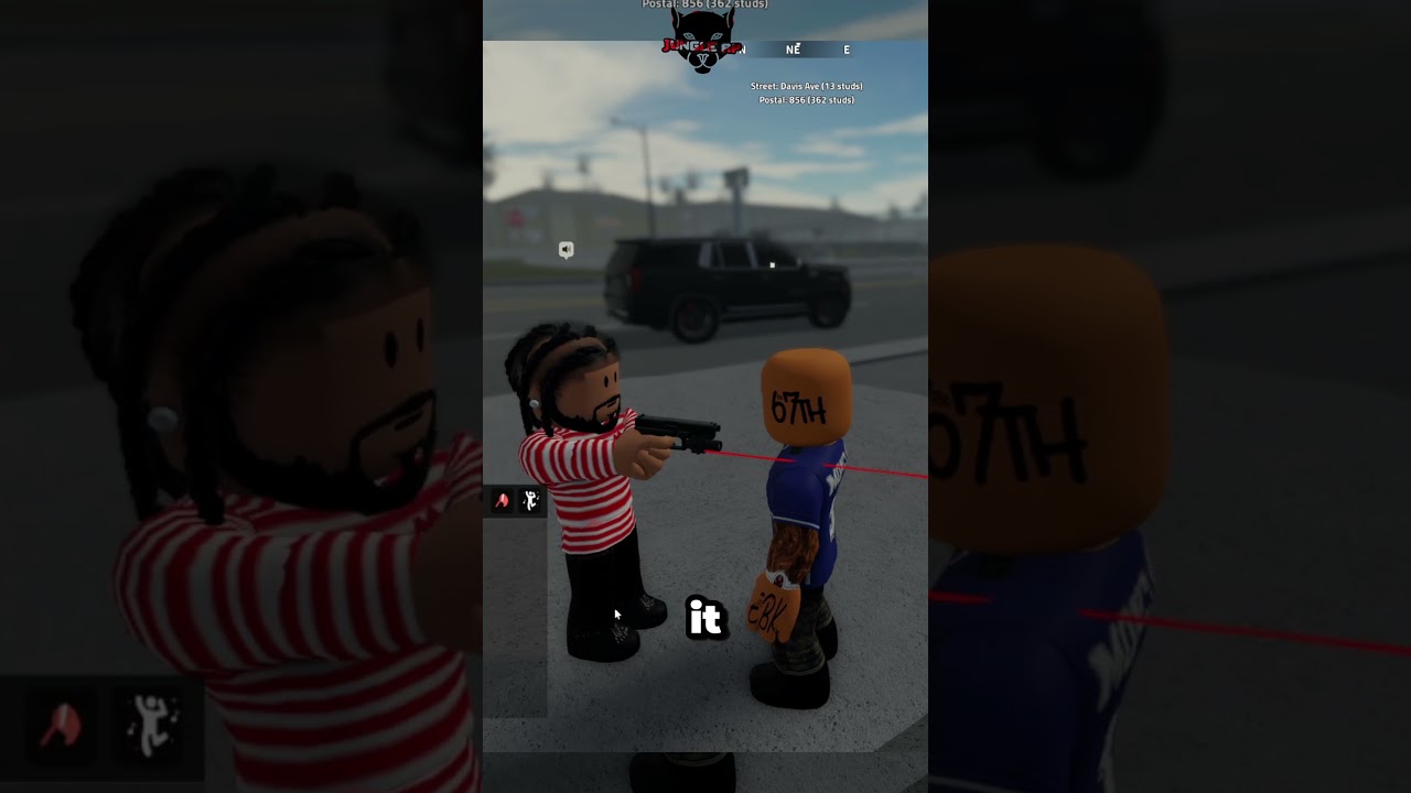 HE WAS TWEAKIN 😭 #JUNGLERP #roblox #funny #fivem