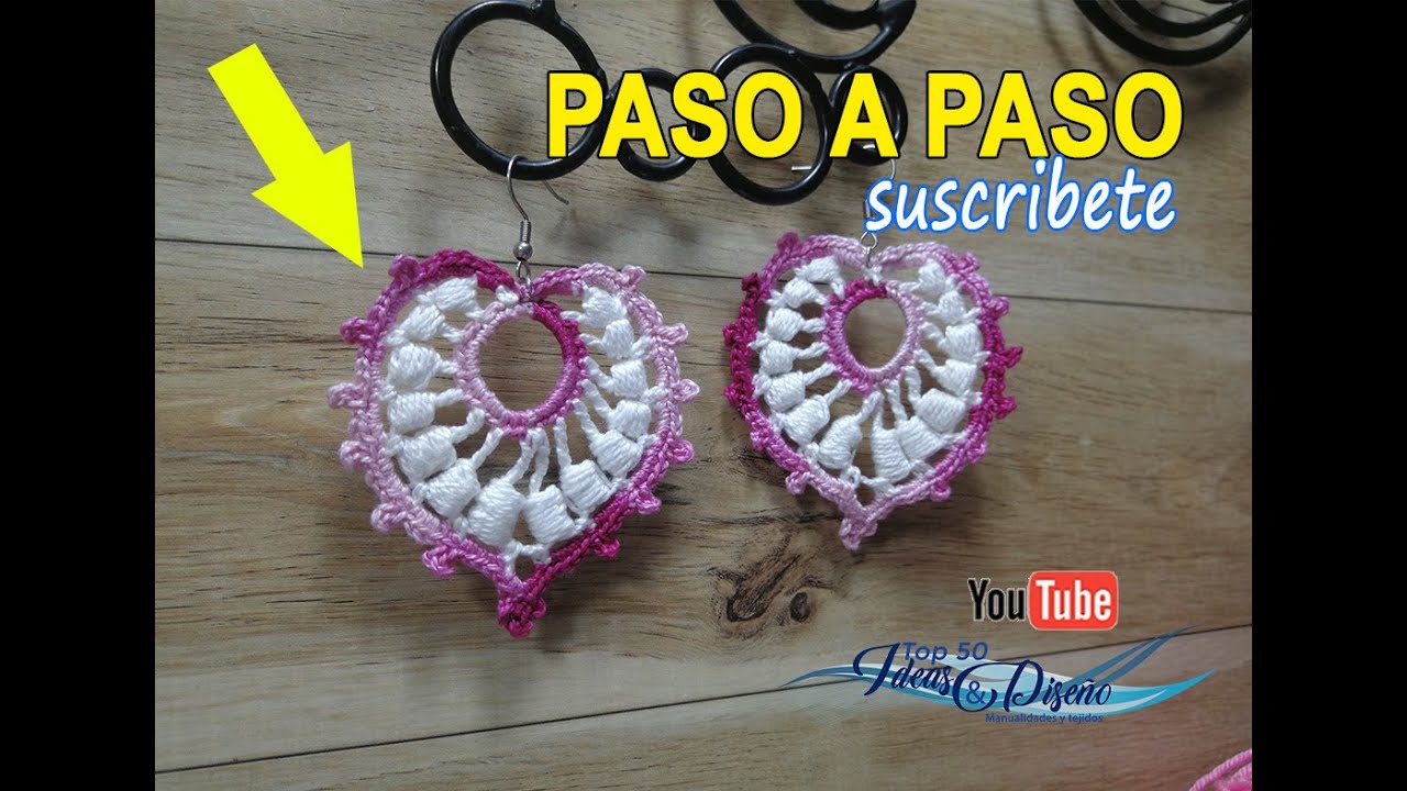 Aretes en crochet, Un Estilo hermoso, que te parecen!!!