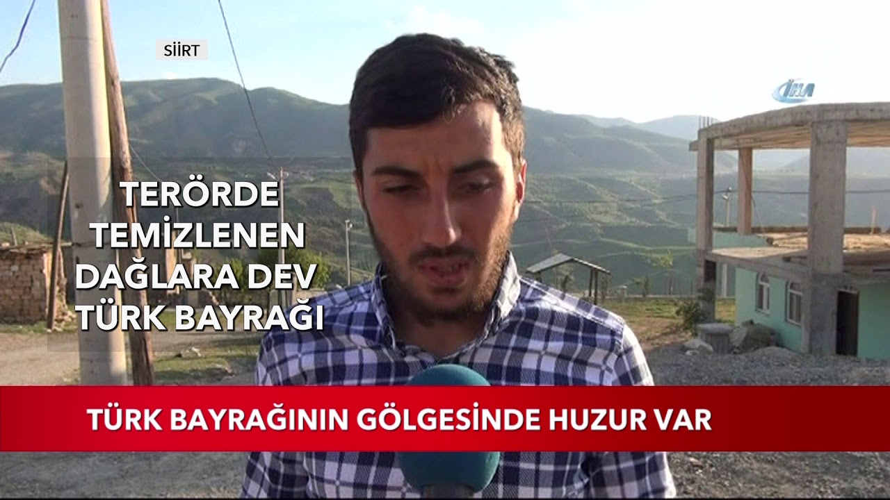 Türk Bayrağının Gölgesinde Huzur Var