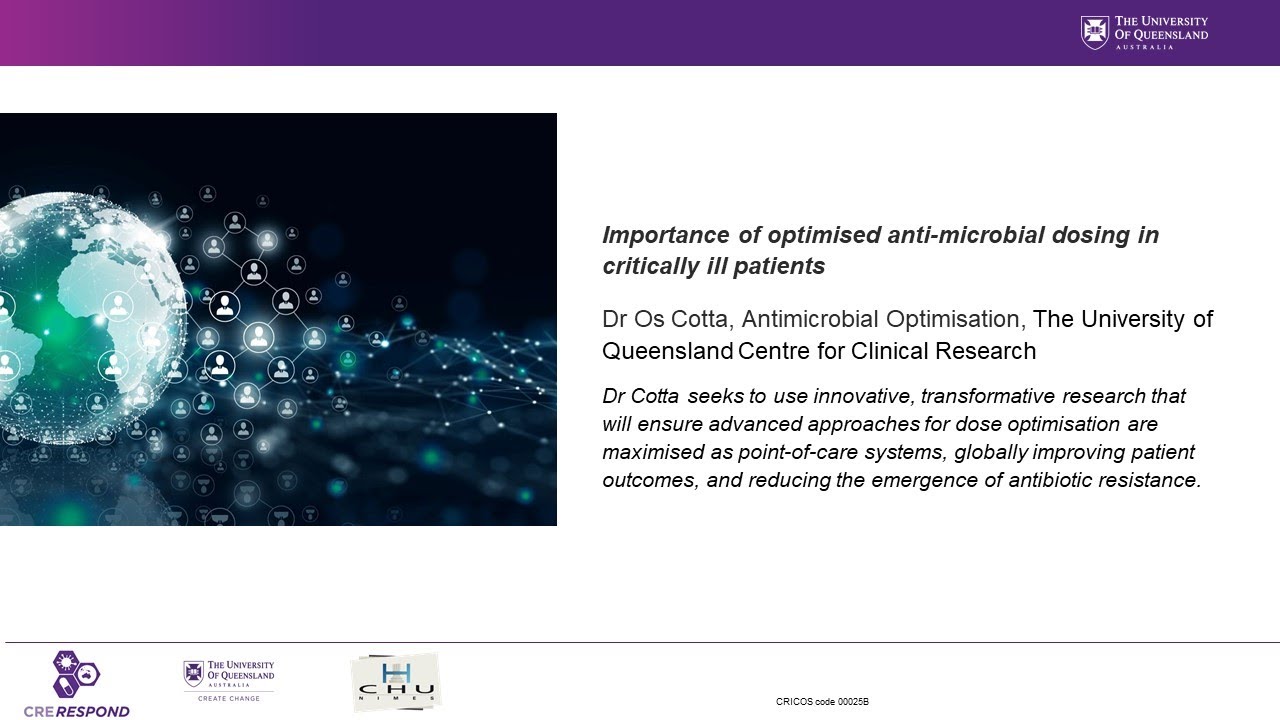 Worldwide Precision Dosing  - Prof Jason Roberts & Dr Menino Cotta