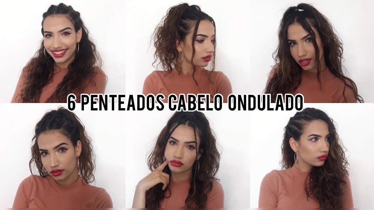 PENTEADOS FÁCEIS - CABELO ONDULADO/CACHEADO