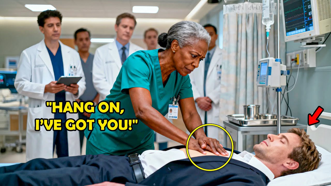 Black Nurse Saves a Dying Man, Unaware He Is a Billionaire Who Will Change Her Life!