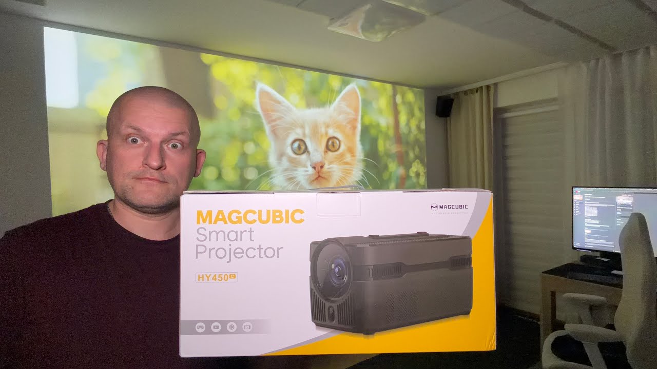 Ультракороткофокусный проектор Magcubic 900ANSI HY450C #aliexpress