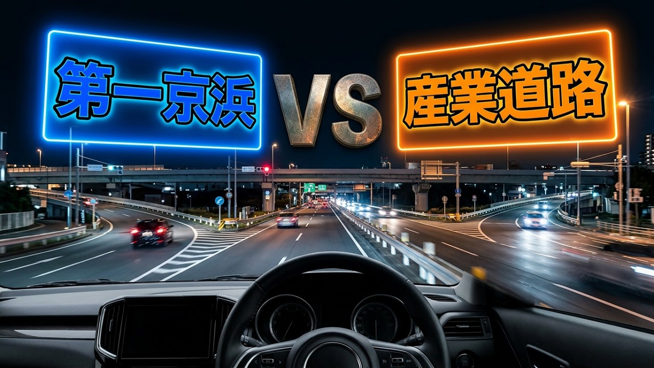 【湾岸王座決定戦】第一京浜 vs 産業道路：絶対に走るべき首都圏“最速”ルートはどっちだ？！