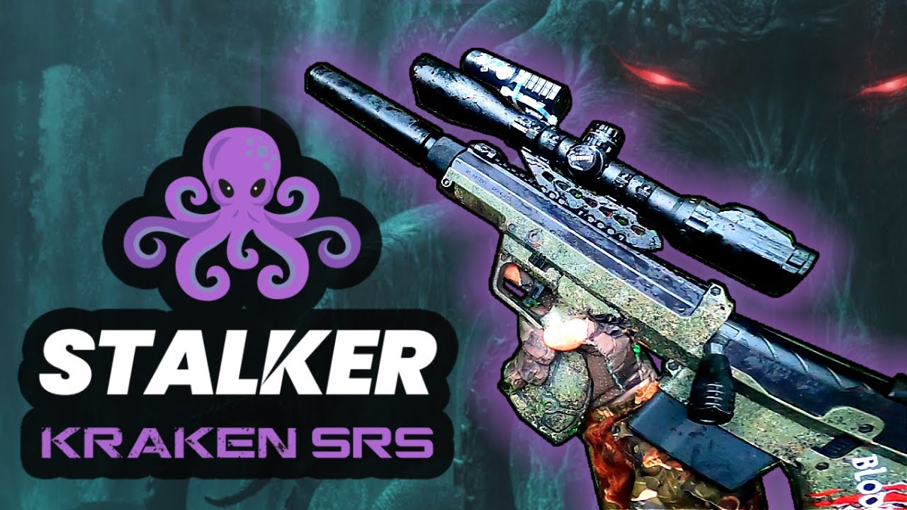 AIRSOFT SNIPER GAMEPLAY / 🐙 SRS STALKER KRAKEN 🦑