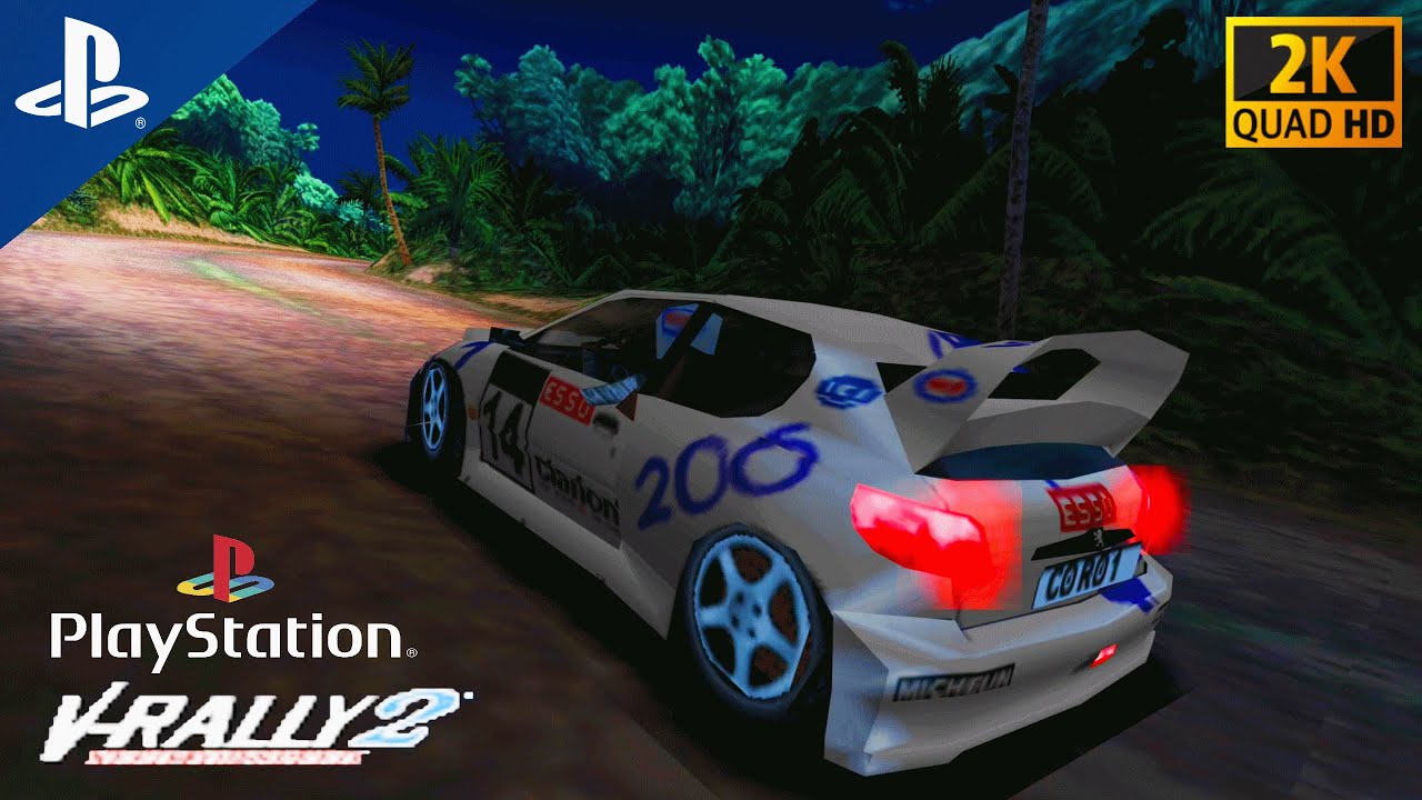 V-Rally 2 - PS1 [HD] Gameplay