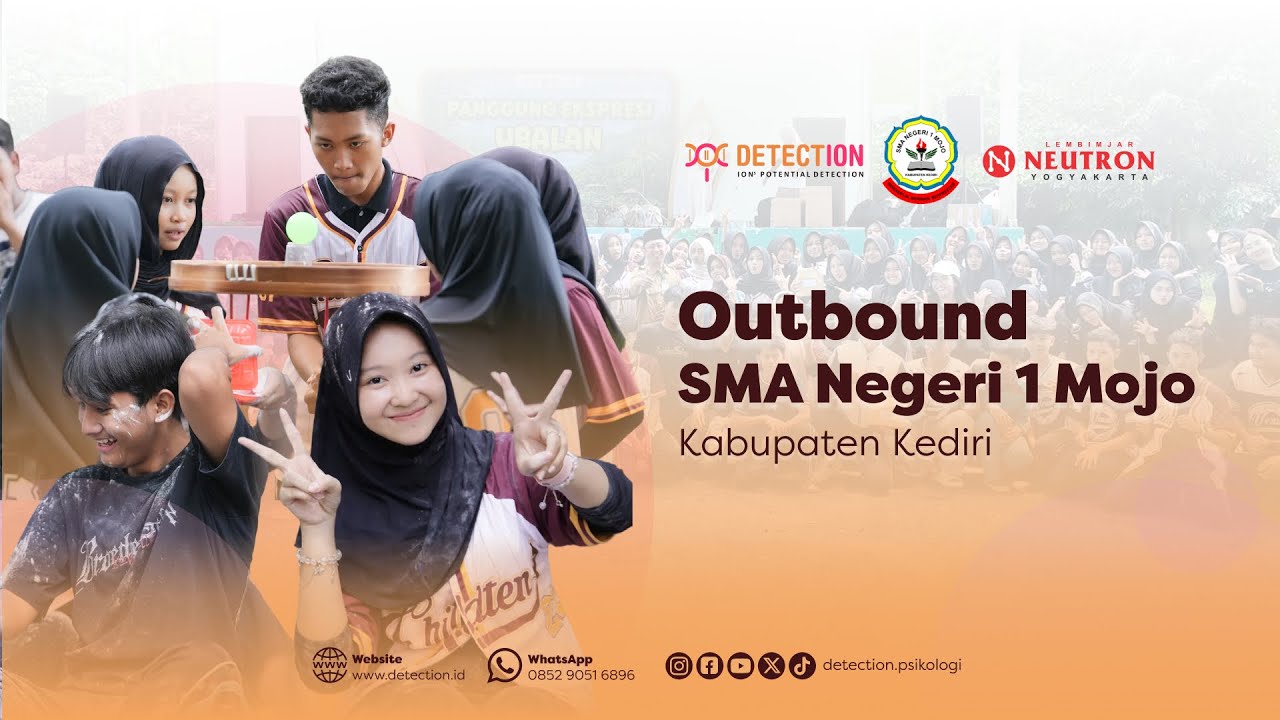 Outbound Detection bersama SMA N 1 Mojo - Kabupaten Kediri