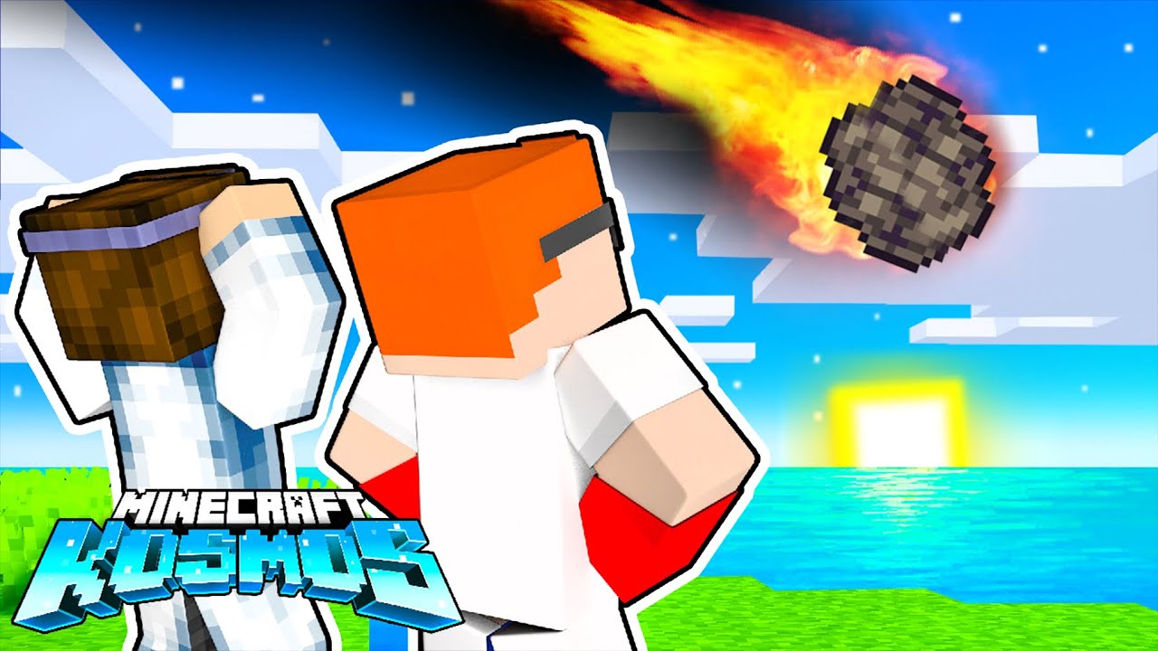 WIELKI METEORYT w Minecraft! - Minecraft KOSMOS