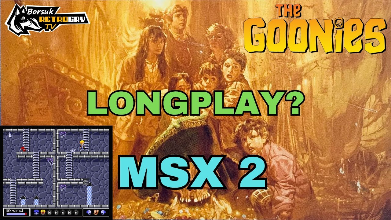 Borsuk Retro Gry TV: MSX2 - THE GOONIES R GOOD ENOUGH - Longplay?