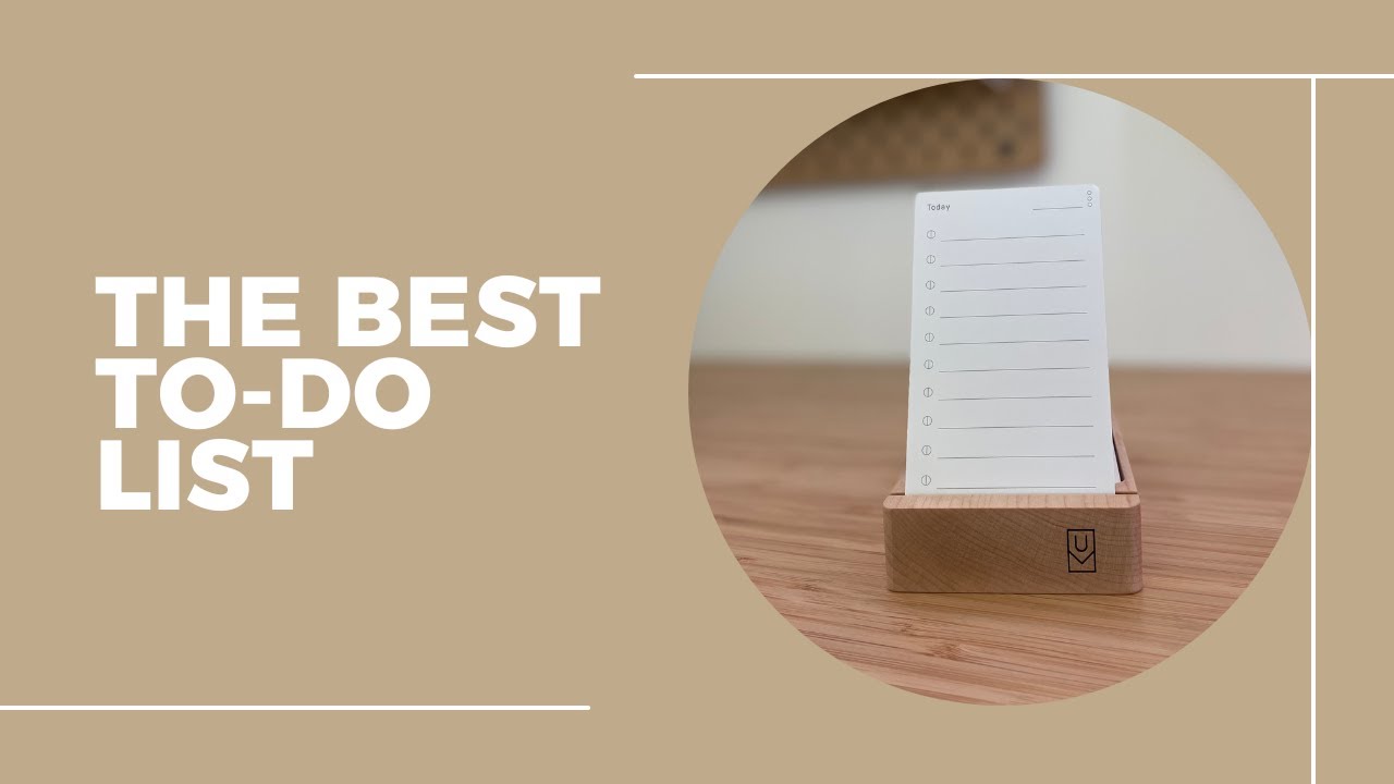 Unboxing My Favorite To-Do List