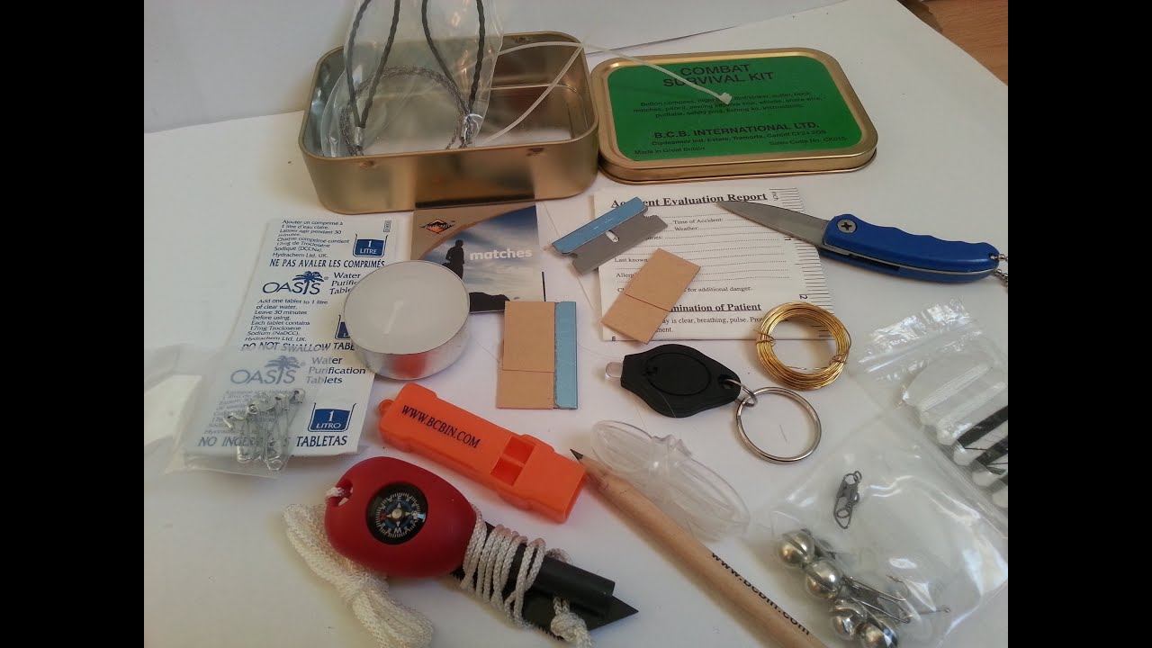 BCB Bushcraft Combat Survival Kit, New And Improved