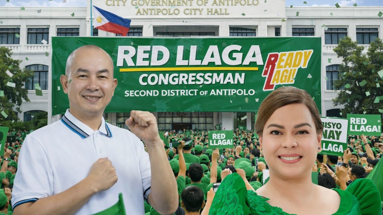 Trending ngayun! May papalit  na Kay Cong. Acop. RED LLAGA from PDP LABAN PARTY 